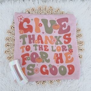 Thanksgiving Christian Give Thanks T Shirt